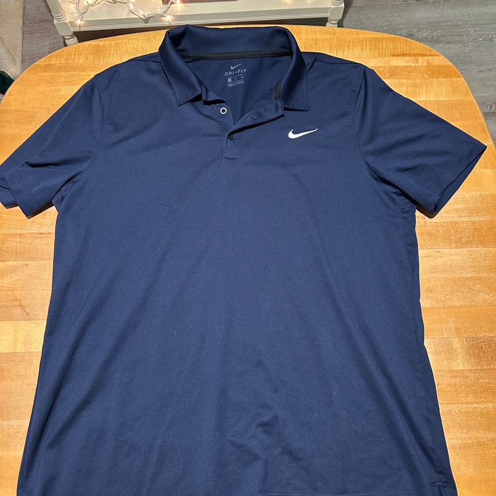 Nike Men's Navy Polo Shirt